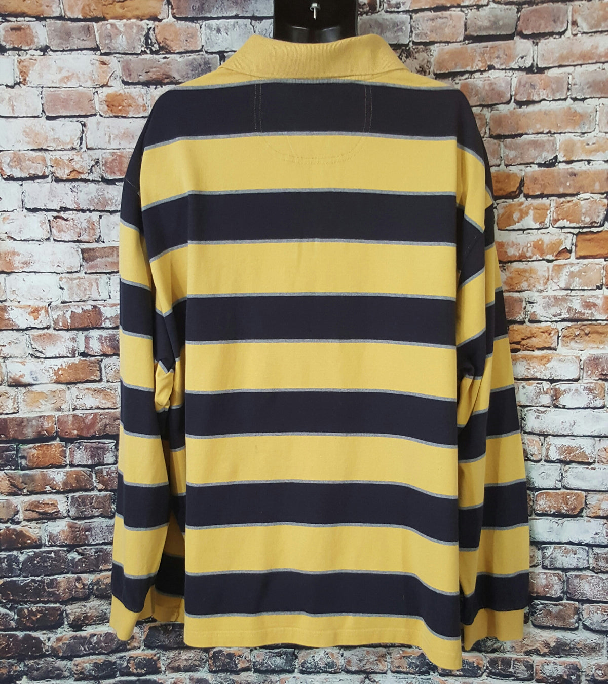 Guys Long Sleeve Pullover - Yellow