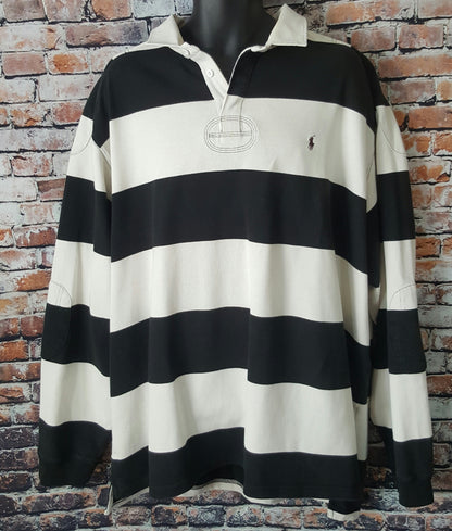 Guys Long Sleeve Pullover - Navy Blue