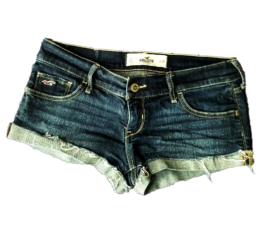 Hollister - Frayed Denim Shorts