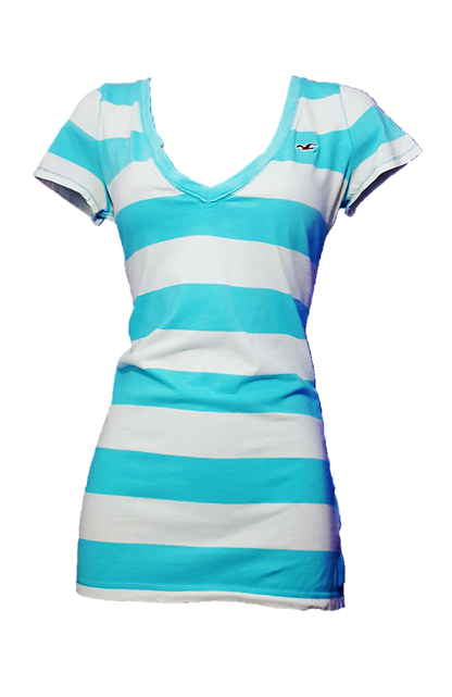 Hollister Sea Breeze V-Neck Top
