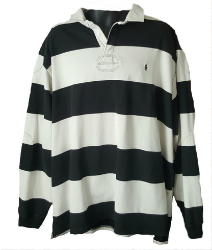Guys Long Sleeve Pullover - Navy Blue