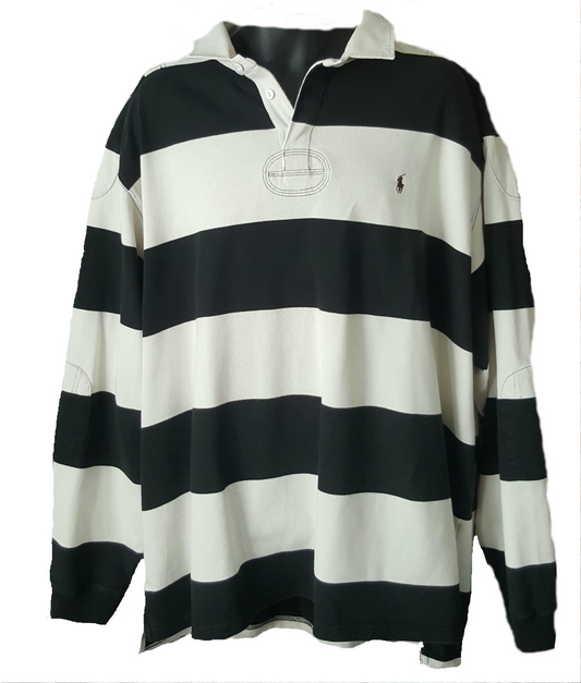 Guys Long Sleeve Pullover - Navy Blue