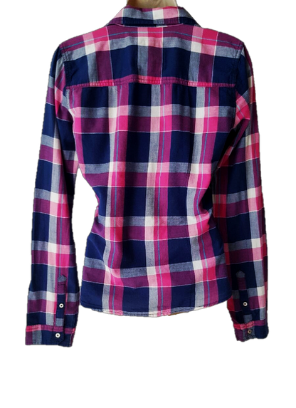 Hollister Plaid Top