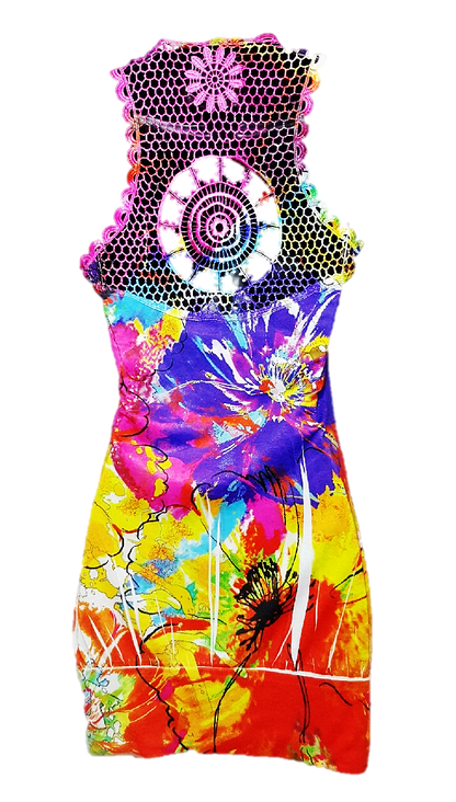 Halter Style Floral Top