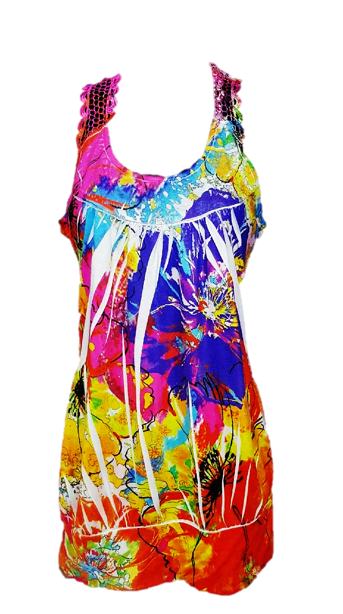 Halter Style Floral Top