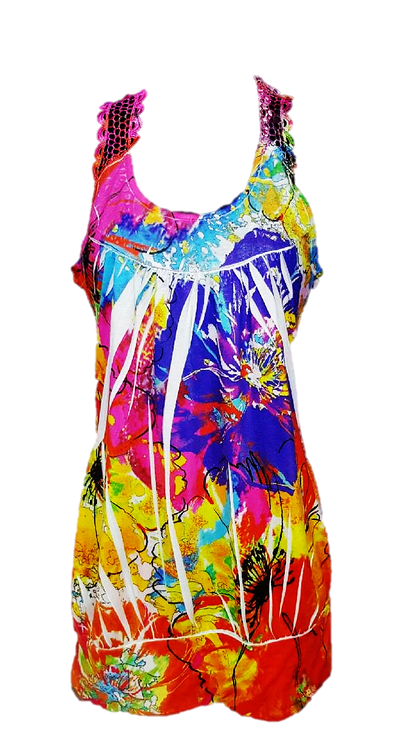Halter Style Floral Top