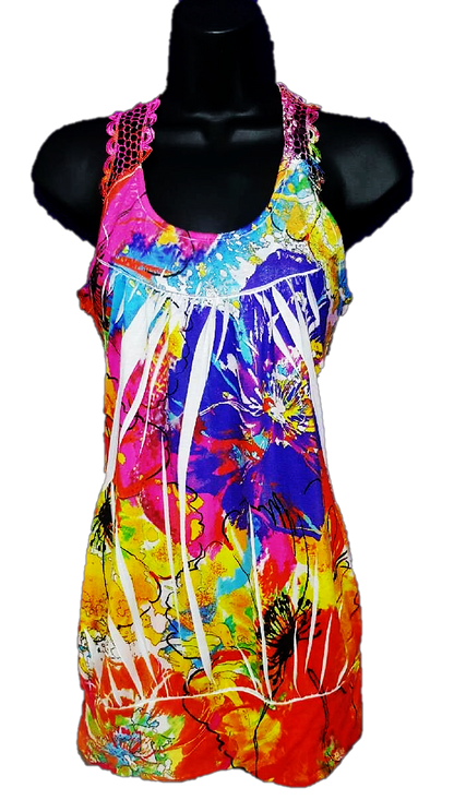 Halter Style Floral Top